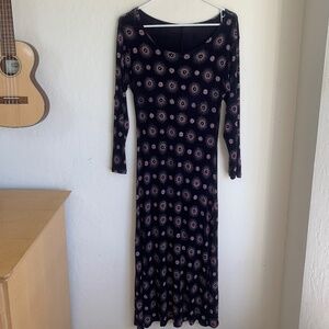 Vintage maxi Flower Dress
